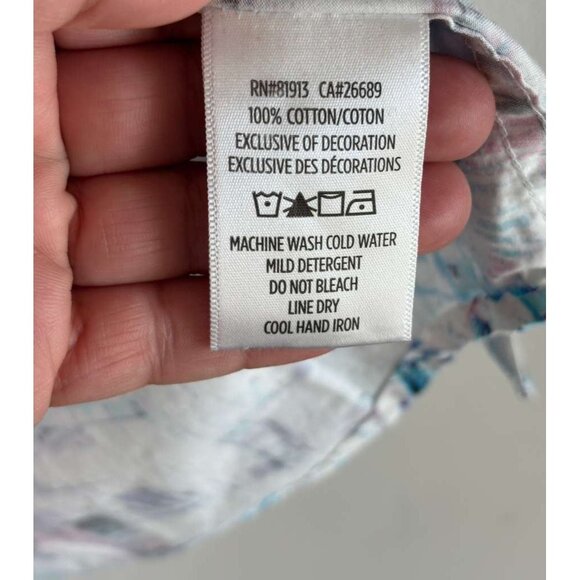 Robert Graham Mens Nassau Shirt Classic Fit Button Down Casual Multi Size XL - Picture 11 of 11